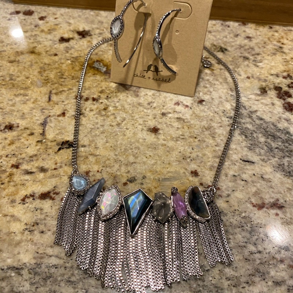 Astra Necklace & Earring Set